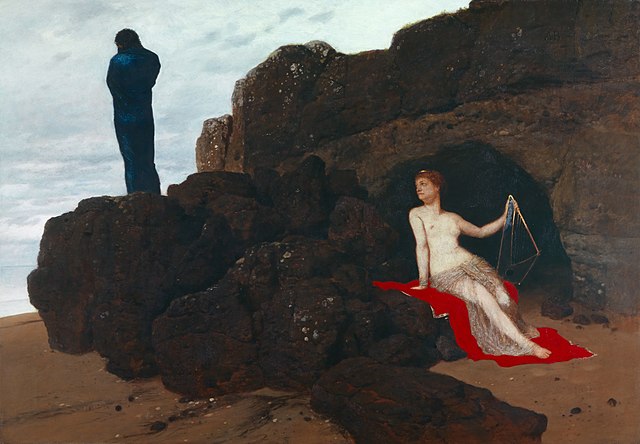 Calipso - Pintura por Arnold Böcklin