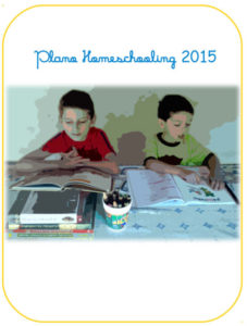 Plano Homeschooling 2015 - Valorizando o Conhecimento