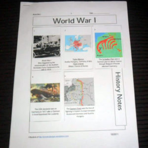 Notebook Primeira Guerra Mundial