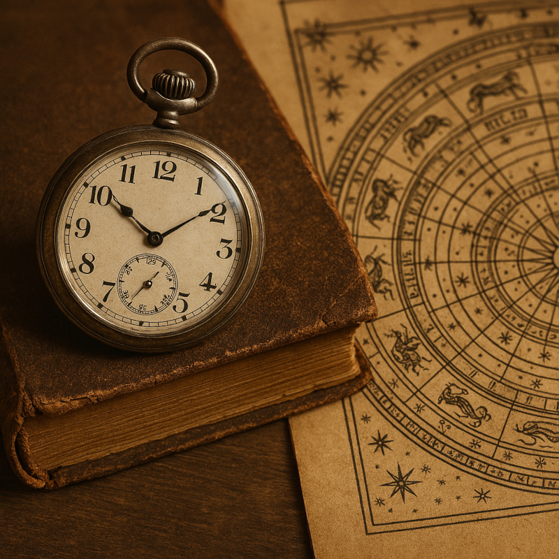 Metáfora visual da divisão de aulas em temáticas e cronológicas.