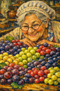 A frase mais perfeita de todos os tempos é "Vovó viu a uva".